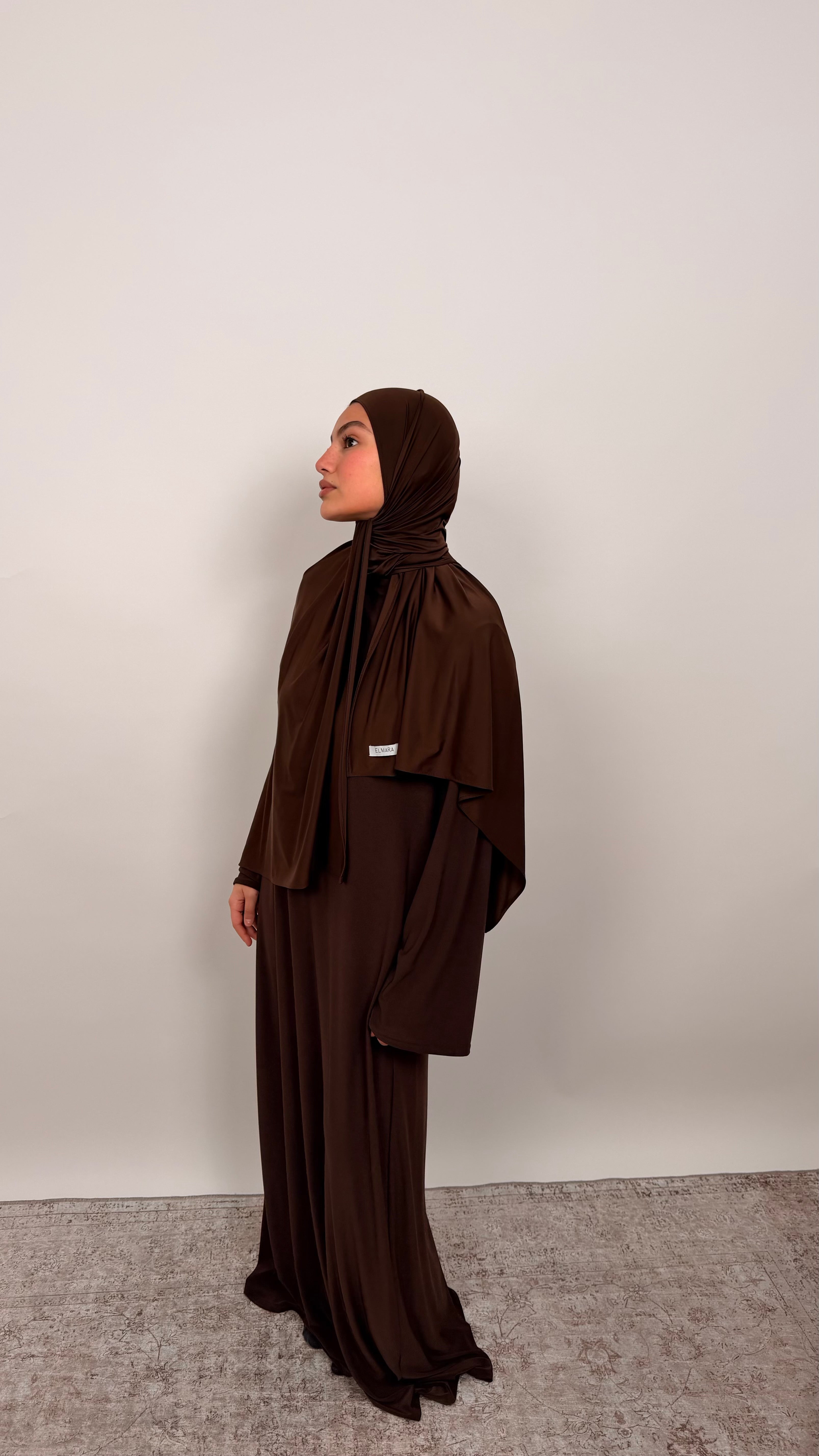 Robe en Jersey Chocolat