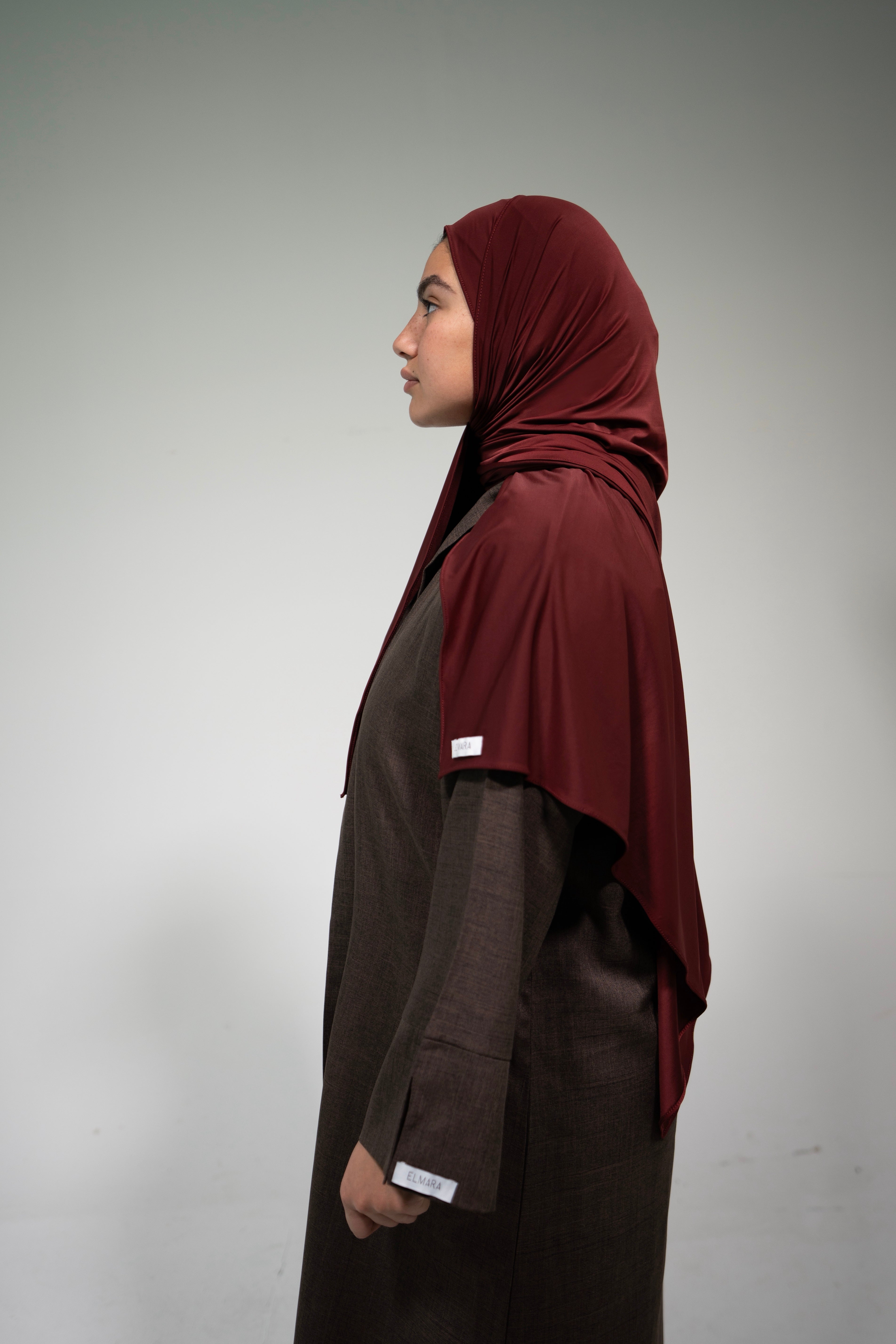 Liquid Jersey Burgundy